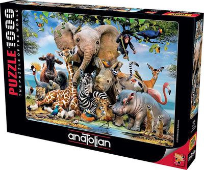 AFRICA SMILE 1000 PIECES,JIGSAW PUZZLE,ADULT PUZZLES,ANATOLIAN