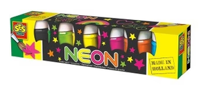 NEON POSTERPAINT 6 COLOURS X 50ML